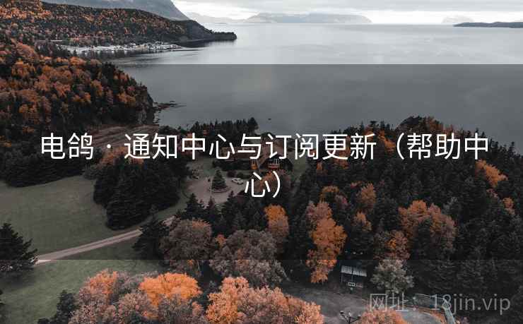 电鸽 · 通知中心与订阅更新（帮助中心）